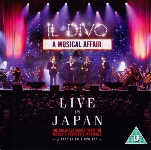 Il Divo A Musical Affair Live In Japan Cd + Dvd Importado