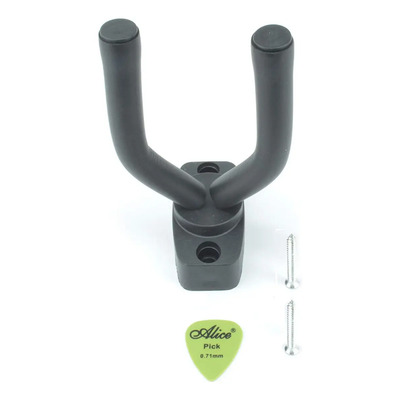 Soporte De Pared Aspa Para Guitarra Eléctrica Bajo Ukelele Acero 1 Instrumento