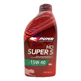 Aceite Mineral Puma Hd Super S Sae 15w40 Api Ci-4 1 L