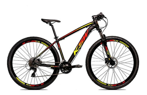 Bicicleta Aro 29 Ksw Shimano 27vel Freio Hidráulico Promoção