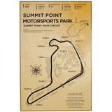 Adesivo Retrô - Circuito Summit Park - Decor  33 Cm X 48 Cm