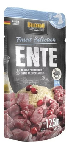 Alimento Perro Belcando Pato Con Arroz Y Arandano 125 Gr Pt