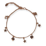 Pulsera Carmin Carrusel Plata 925 Baño Rose Ca031300230