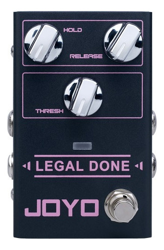 Pedal Joyo Legal Done Noise Gate - Serie Revolution Color Morado