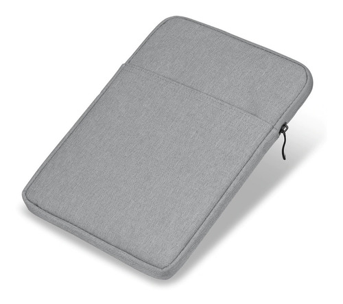 Capa iPad 7 10.2 7ª Geração 2019 Case Sleeve Bolsa Cinza