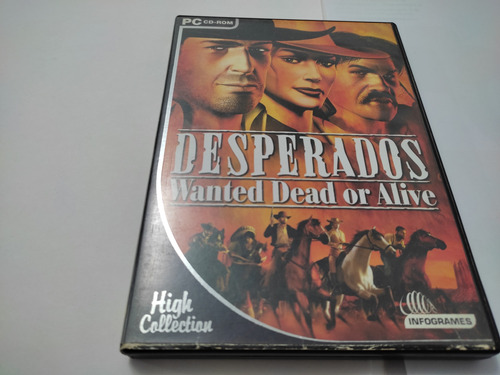 Jogo Pc Cd Rom Desperados Wanted Dead Or Live Raridade  