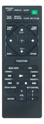Control Remoto  Para Sony Home Audio System Mhc-v11 Mhcv11