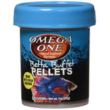 Omega Uno Betta Betta Pellets Buffet Alimentos - 1 Oz