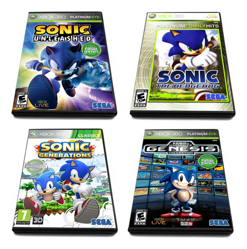 Juego Para Xbox 360 - Chip Lt3.0 - Sonic A Eleccion