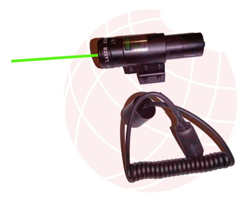 Laser Verde Cannon Picatinny Y 11 Mm Jg8v + Switch Remoto