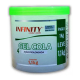 Gel Cola Infinity Hair 1kg Hidratação Sem Alcool - Envio 24h