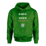 Buzo Hoodie Juegos Arcade Retro Nave Contra Alienigenas R5