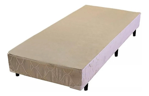 Base Sommier Box Rígido Acuario 100 X 190 Cm Somier Cama