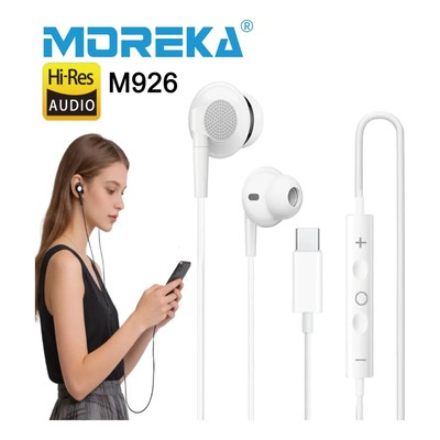 Audífonos Con Cable Tipo Usb C 1.2m Manos Libres Auriculares Entrada Tipo-c Con Micrófonos Para Gamer Para iPhone Samsung Xiaomi 1pcs | MercadoLibre