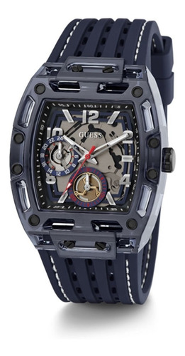 Reloj Guess Phoenix Special Gw0499g1 Azul Naval Expuesto