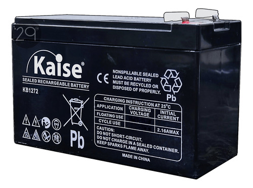 Bateria Seca 12v 9ah Kaise Nueva