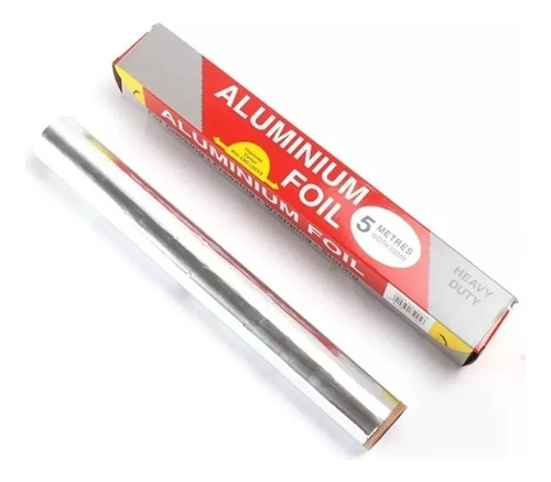 Papel Aluminio 5 Metros 3mm