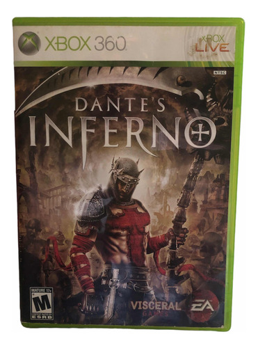 Dantes Inferno Jogo Do Xbox 360 Original Mídia Física