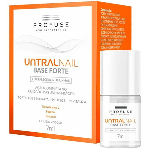 Base Forte Esmalte Fortalecedor Unha Profuse Untralnail 7ml