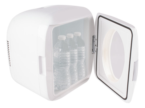 Mini Refrigerador Frío/caliente Para 12 Latas Blanco