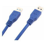 Cabo Extensão Usb 3.0 Alta Velocidade Macho-macho 1 Metro