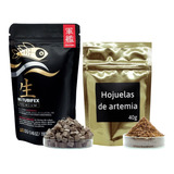 Tubifex Iki Premium 13g/190ml Y Mini Hojuelas De Artemia 40g