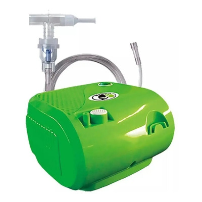 Nebulizador Compresor Medineb Verde Micronebulización Adulto Infantil | Meses sin interés