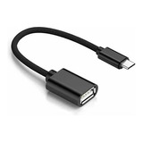 Cable Otg Tipo C Adaptador Usb Para Pendrive Mouse Teclado 