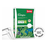 Papel Blanco Oficio (scribe Verde) - 1 Paquete Con 500 Hojas