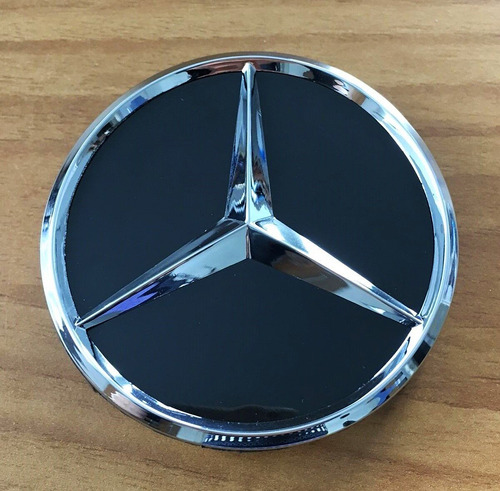  Juego De 4 Unidades De Tapa De Aro Emblema Mercedes Benz  Foto 5