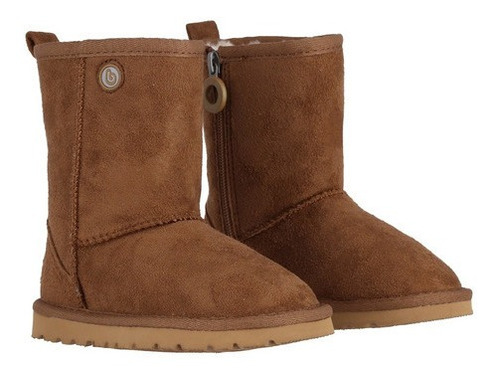 Bota Bamers Niña Blast Zip Vegan Caramel