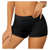 Shorts Feminino Fitness  Academia Curto Legue Esporte Cotton