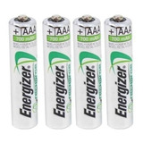 4 X Pilas Recargables Aaa Energizer Nimh 700 Mah 