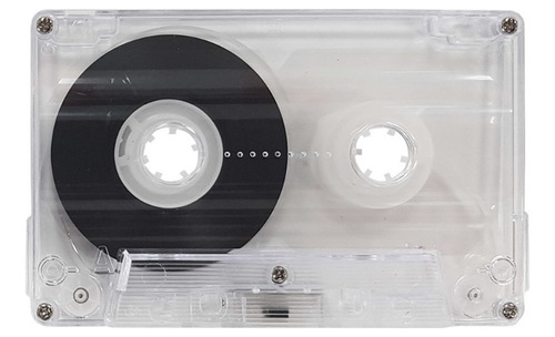 Cassettes Virgenes Transparentes De 50 Minutos Pack 10