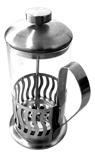 Cafetera Portatil Prensa Francesa 600ml Aluminio Cirstal