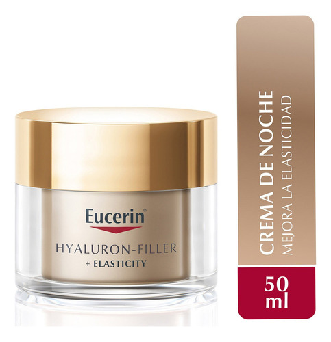 Eucerin Filler+elasticity Crema Facial Antiarruga Noche 50ml