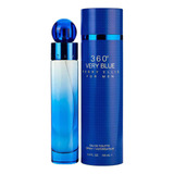 Perfume 360 Grados Very Blue Cab 100 Ml