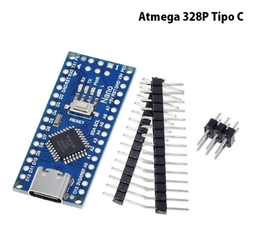 Tarjeta Desarrollo Compatible Arduino Nano Atmega328p