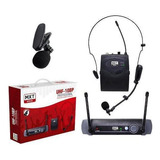 Microfone Uhf-10bp Headset/lapela Homologação: 153032012961