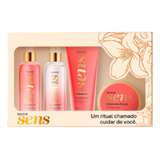 Kit Presente Labotrat Sens Spa Day Morango E Rubi - 4 Itens