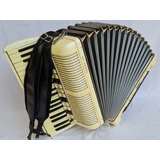 Acordeon 120 Baixos Hohner Tango Vm 4ª De Voz