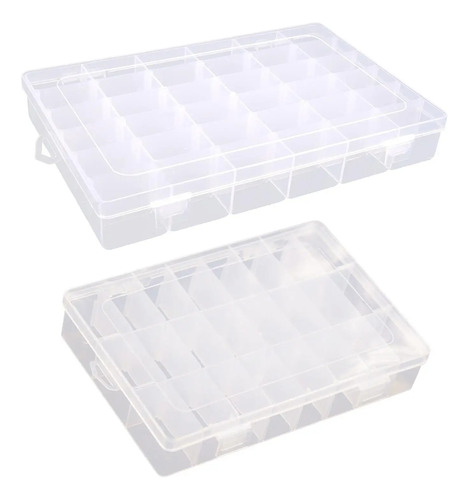 Caja Organizadora De Plástico  36 Compartimentos Ajustables