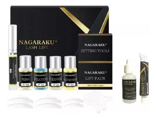 Kit Lash Lifting  Brow Lamination Nagaraku Tintura Ox