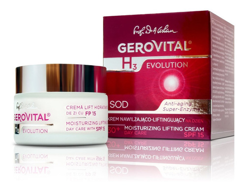 Gerovital H3 Evolution, Moisturizing Lifting Cream With Supe