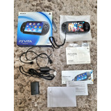 Ps Vita 128 Gb Completo Na Caixa 