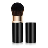 Brocha De Kabuki - Retractable Kabuki Makeup Brush With Cap,