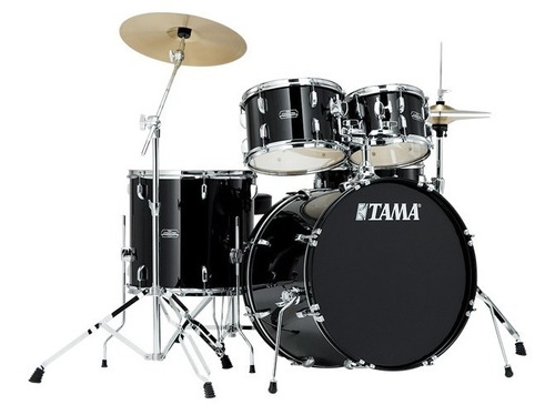 Bateria Tama Sg52kh6cbk Negra Stage Star 5 Pzas