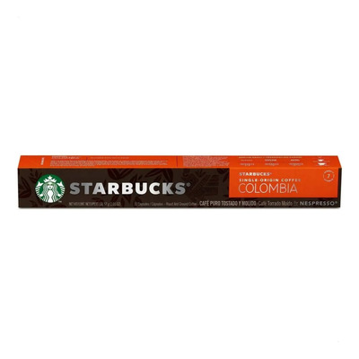 Capsula Café Nespresso Starbucks Single Origin Colombia 57 gr | MercadoLibre
