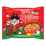 Ramen Coreano Buldak Hot Chicken Kimchi Picante 4 Pieza