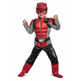 Disguise Red Ranger Beast Morpher - Disfraz De Músculo Para 